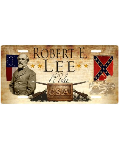Robert Edward Lee car tag